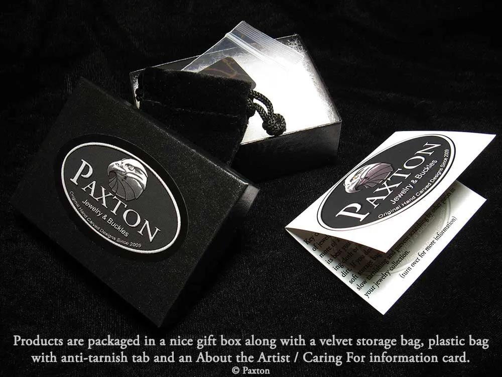 Peace Bonsai Money Clip Sterling Silver