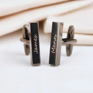 Personalised Graduation Bar Cufflinks