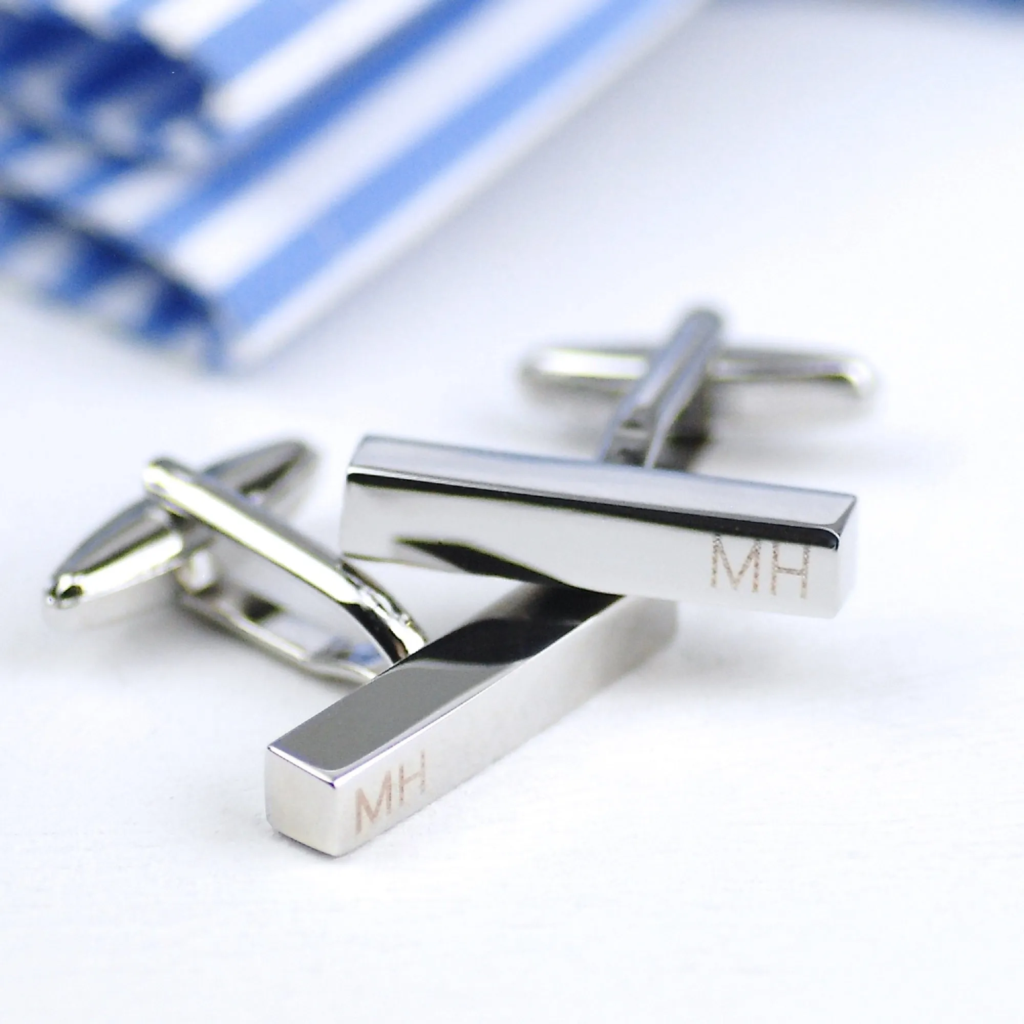 Personalised Graduation Bar Cufflinks