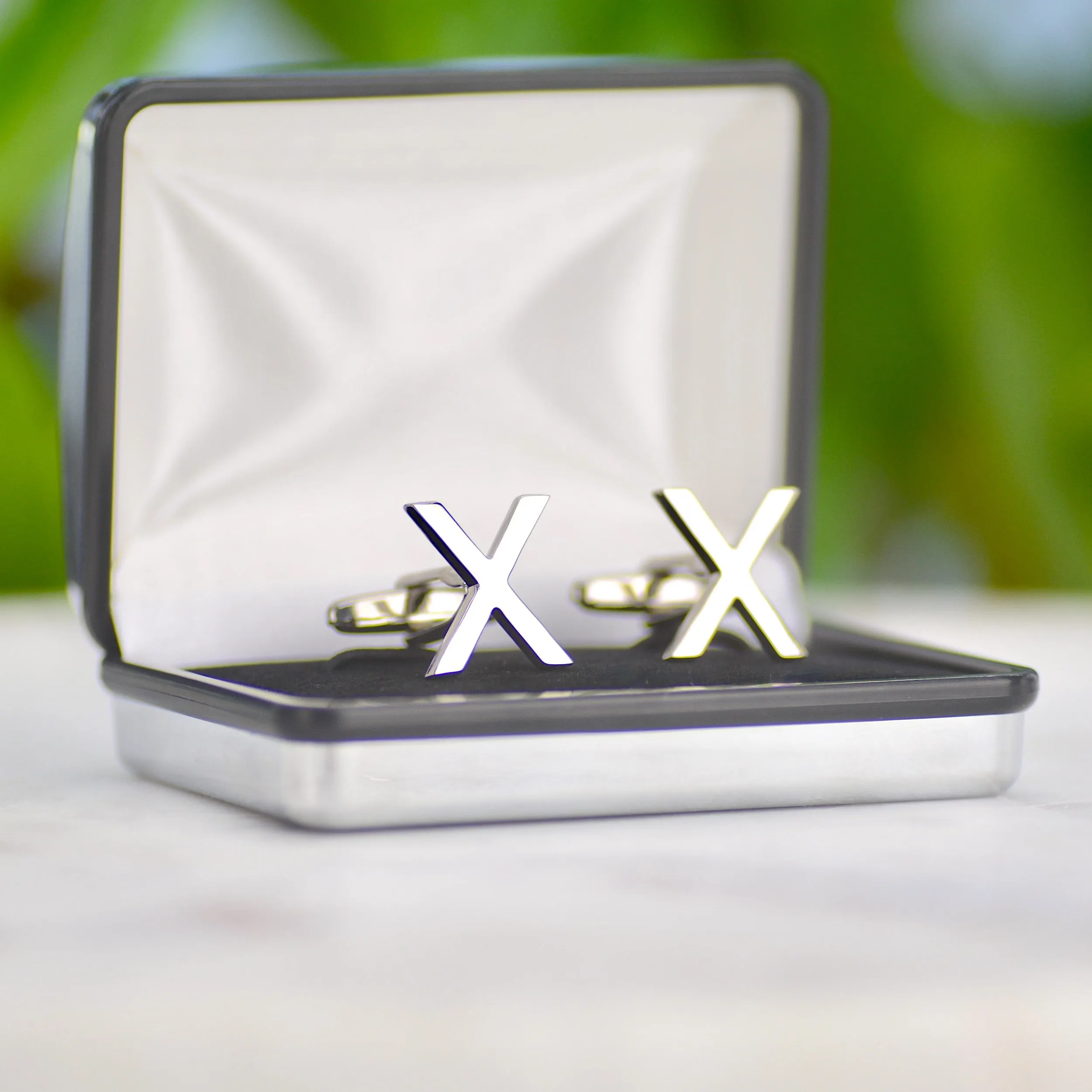 Personalised Kisses Cufflinks