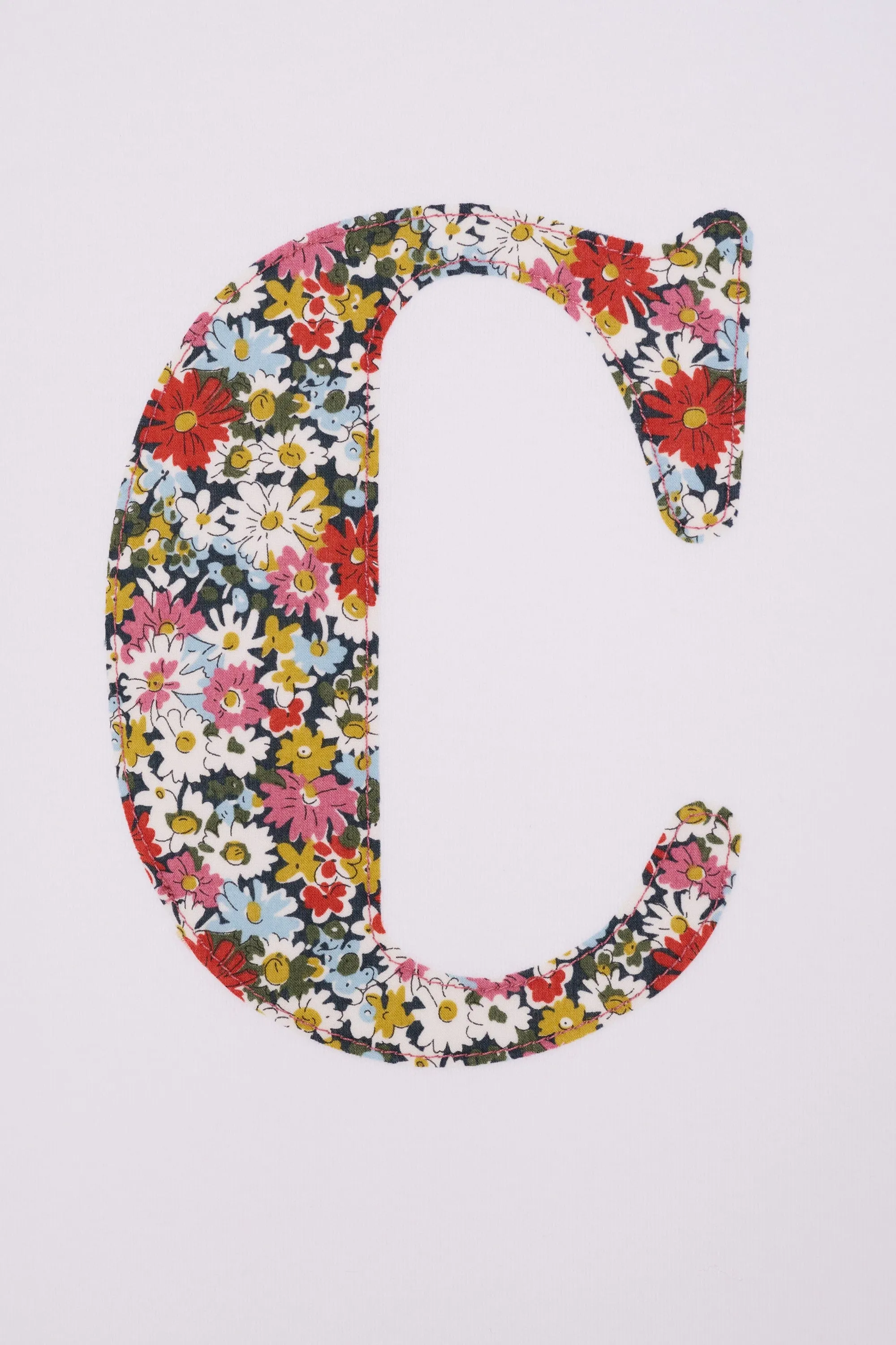 Personalised White T-Shirt in Libby Liberty Print