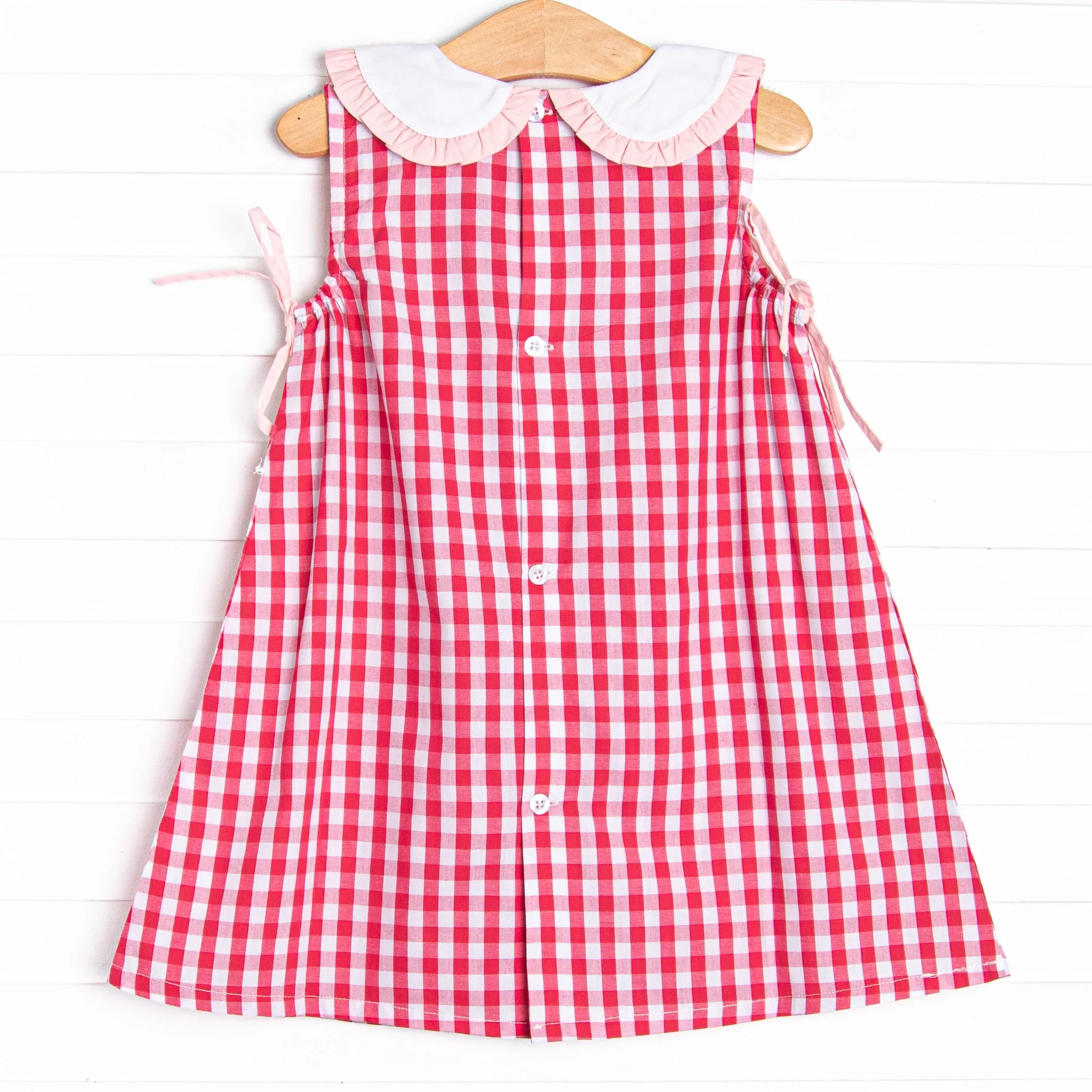 Playground Picnic Dress, Red