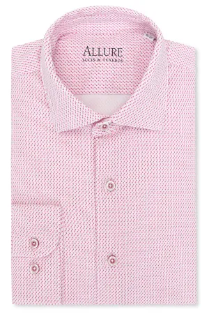 "Vanguard" Pink Laydown Formal Shirt