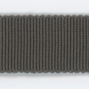 Rayon Grosgrain Ribbon #103 Smoke Gray