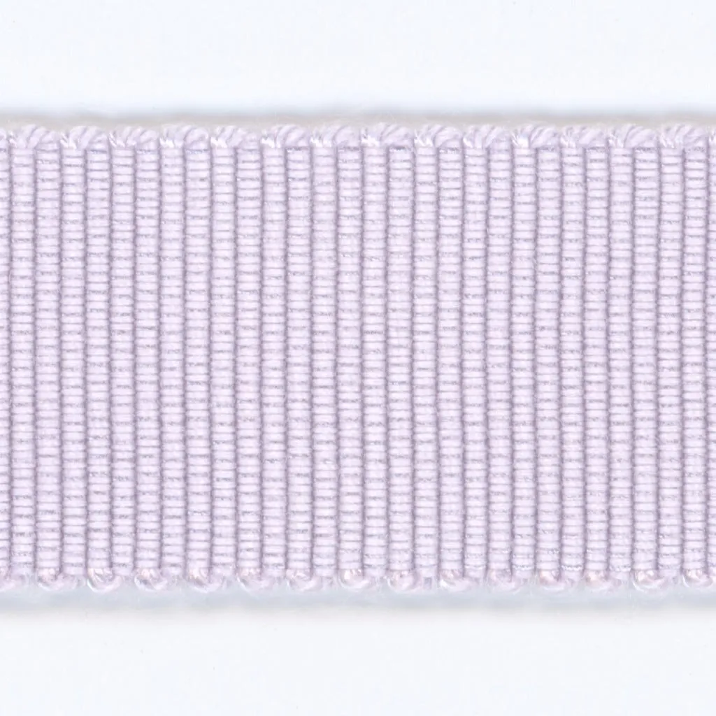 Rayon Grosgrain Ribbon #146 White Purple