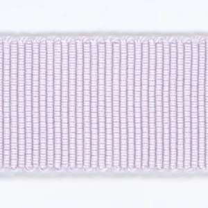 Rayon Grosgrain Ribbon #146 White Purple