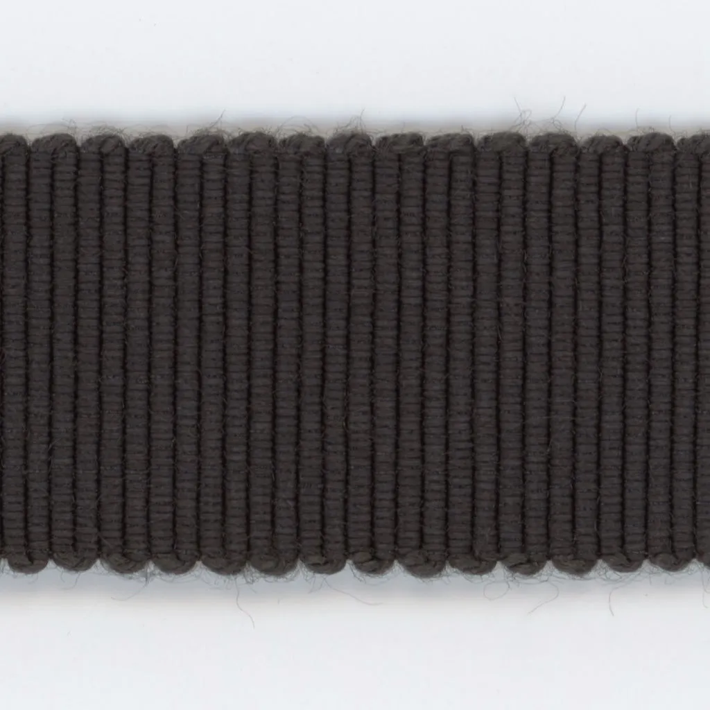 Rayon Grosgrain Ribbon #148 Carbon Black