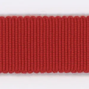 Rayon Grosgrain Ribbon #23 Red