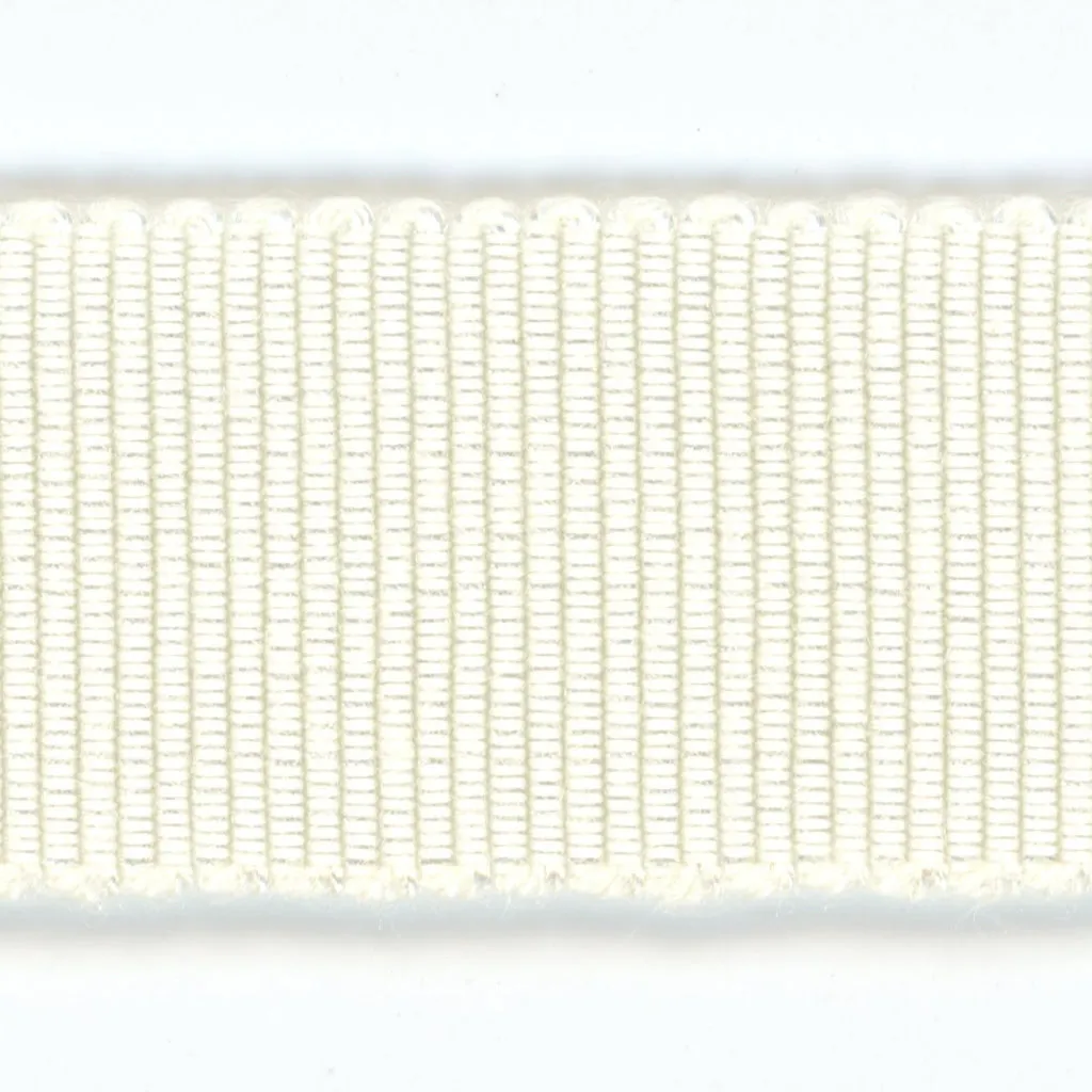 Rayon Grosgrain Ribbon #31 Off White