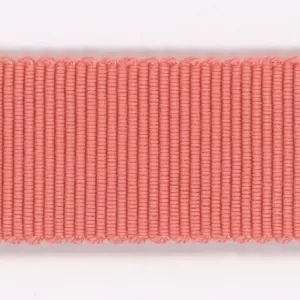 Rayon Grosgrain Ribbon #333 Coral Pink