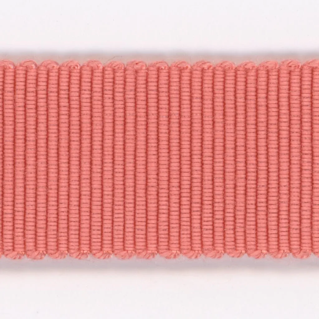Rayon Grosgrain Ribbon #333 Coral Pink