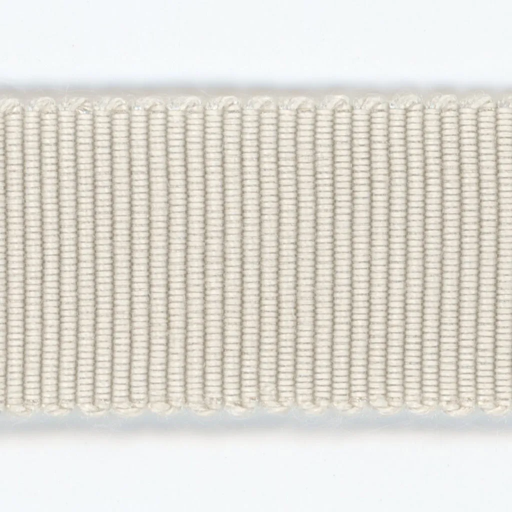 Rayon Grosgrain Ribbon #348 Silver