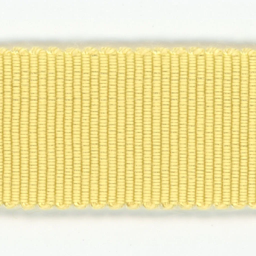 Rayon Grosgrain Ribbon #4 Yellow