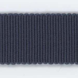 Rayon Grosgrain Ribbon #60 Gray Blue