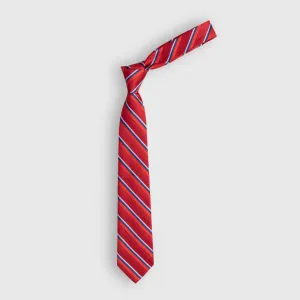 Red Striped Tie