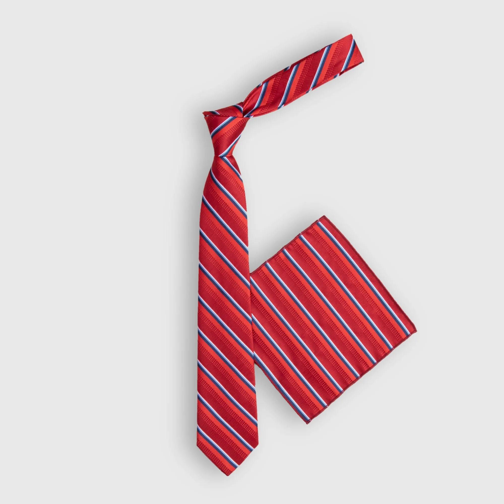 Red Striped Tie