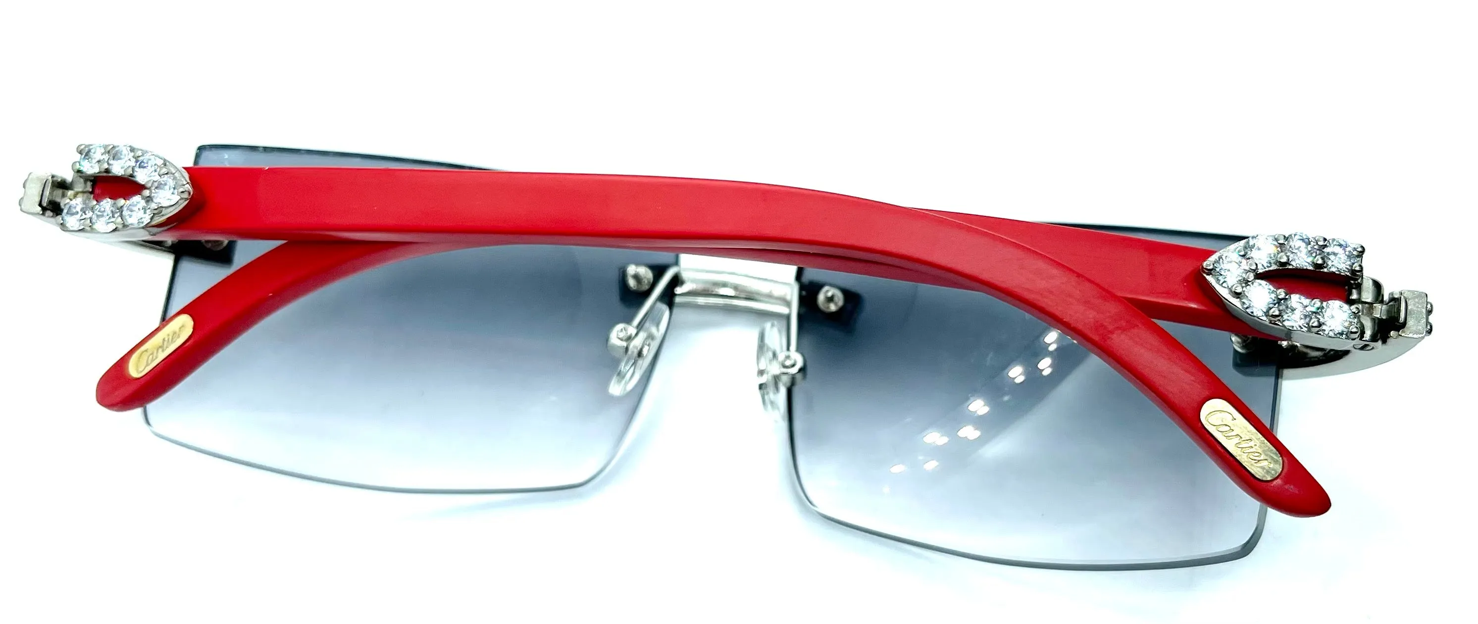 Red Woods with 5pc .20 prong set with 58 Smoke Grey Lenses