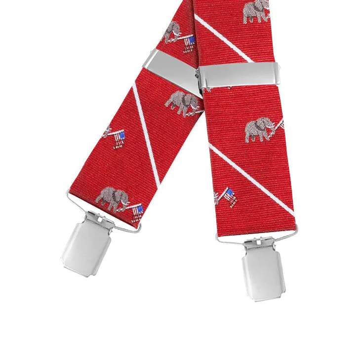 Republican Red - Braces/Suspenders