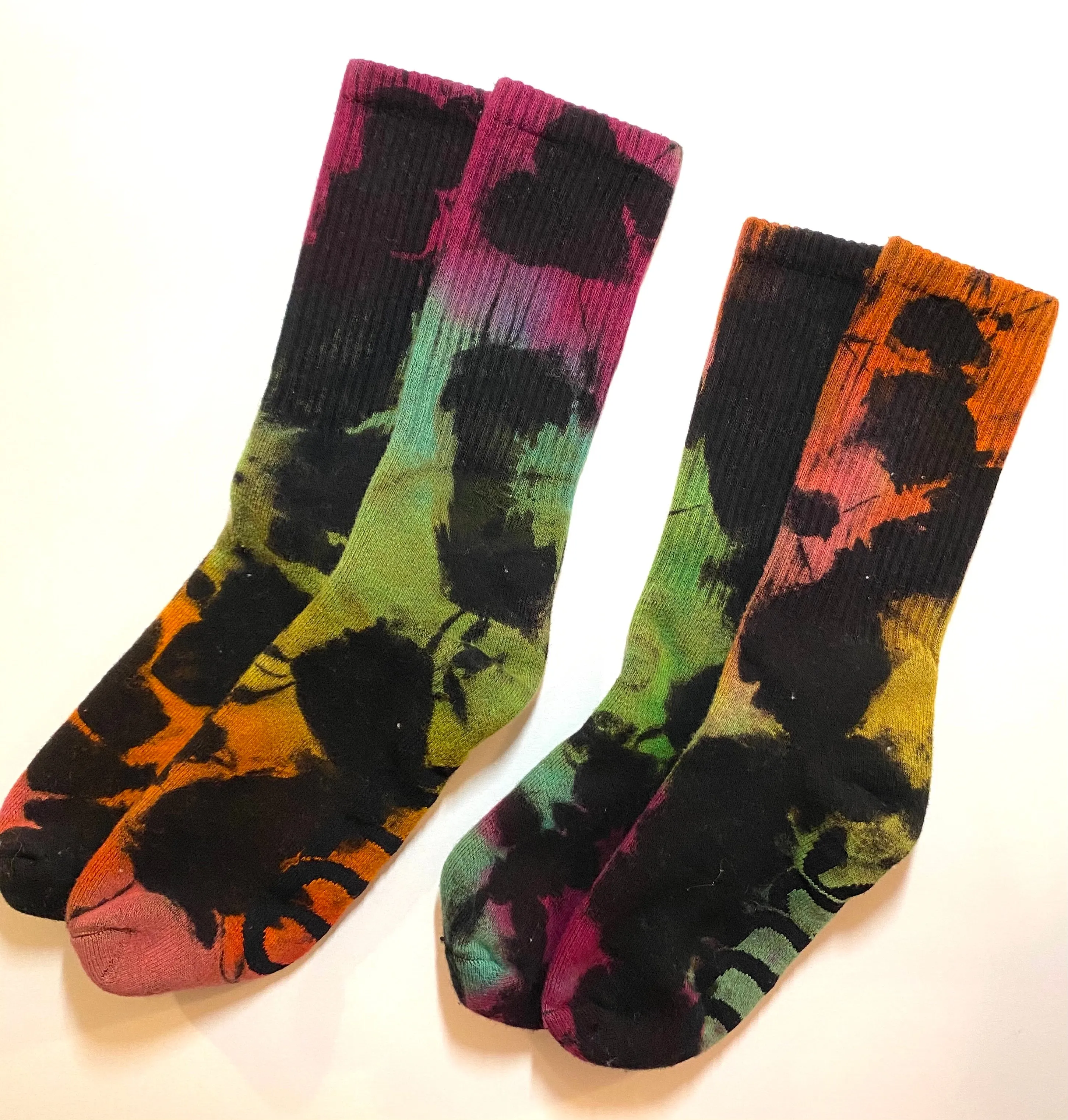 Reverse Tall Crew Socks