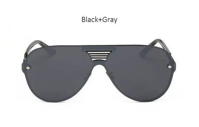 Rimless Mirrored Aviators