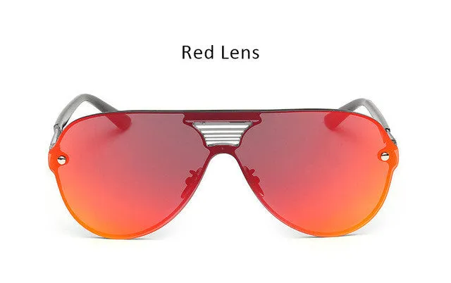 Rimless Mirrored Aviators