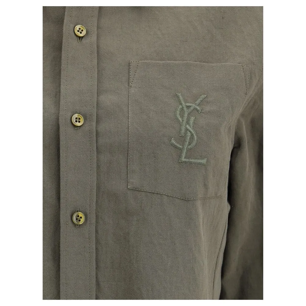 Saint Laurent Cotton and linen Shirt
