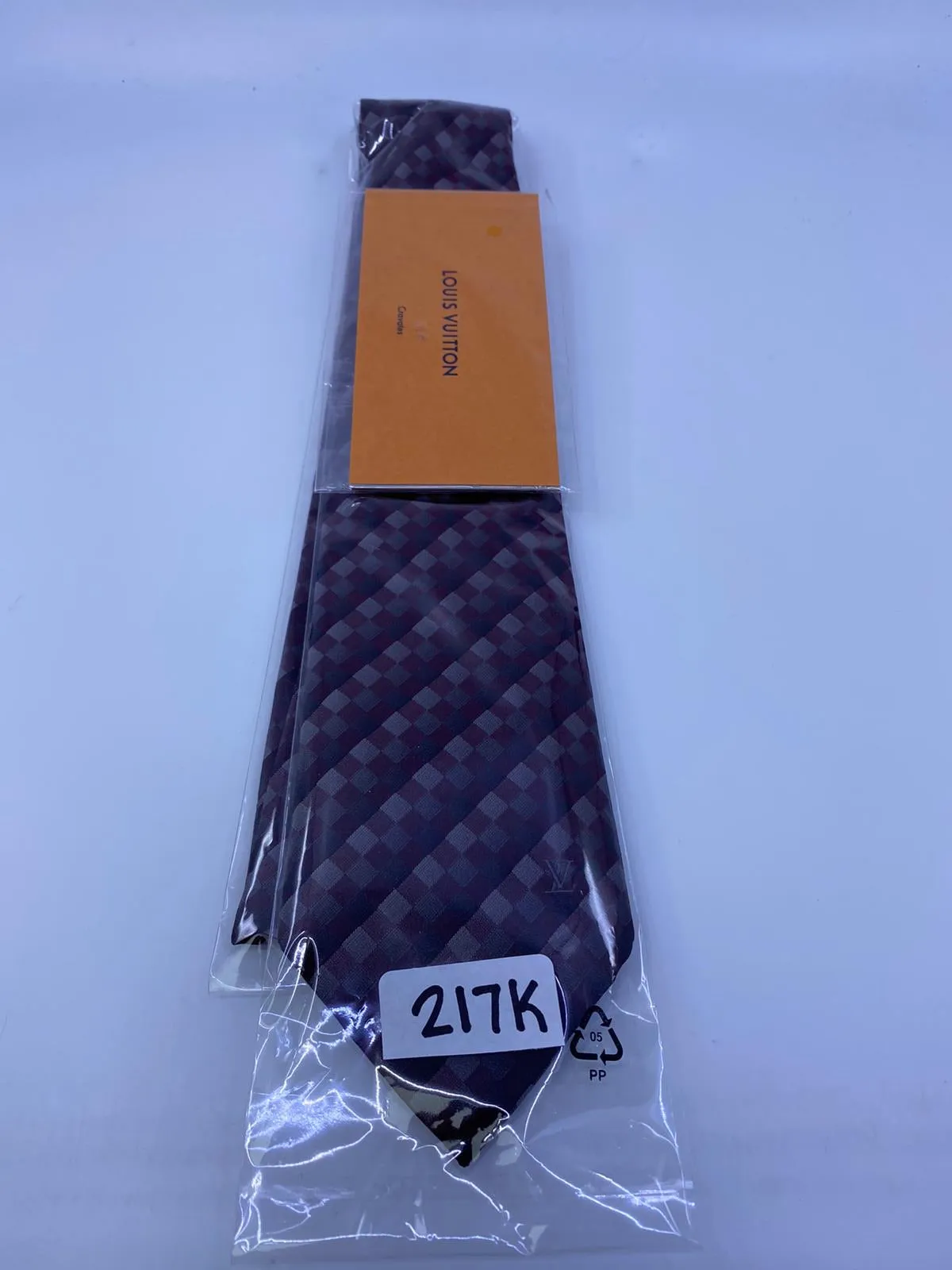 Silk Checkered Tie