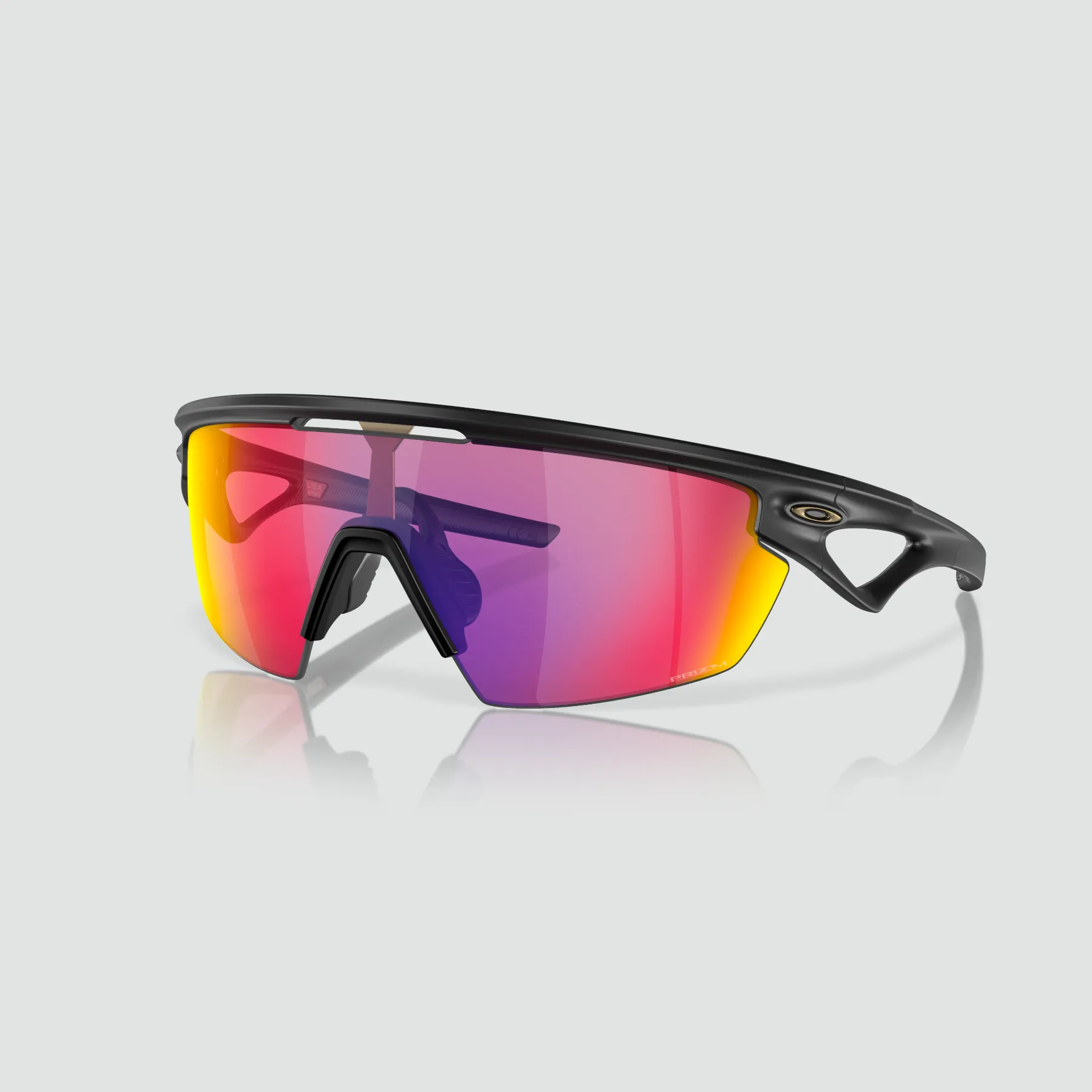 Sphaera Sunglasses - Matte Black Prizm Road