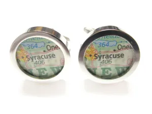 Syracuse New York Map Cufflinks