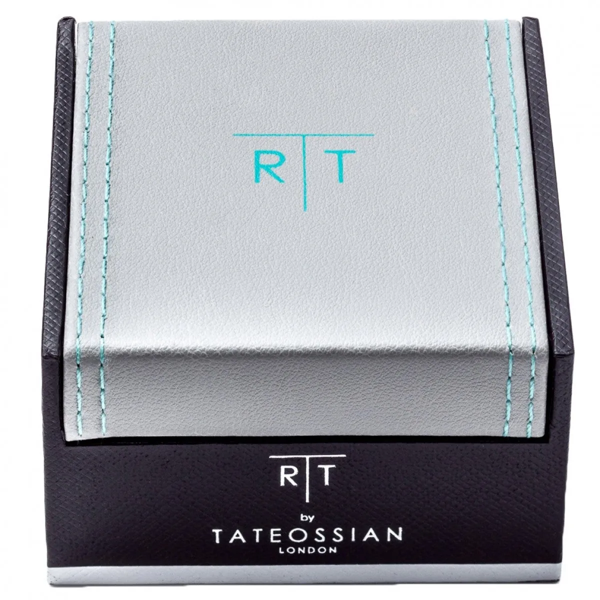 Tateossian Fern in Rhodium Plated Silver Lapel Pin