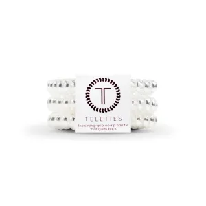 Teleties Crystal Clear Small Hair Ties Clear