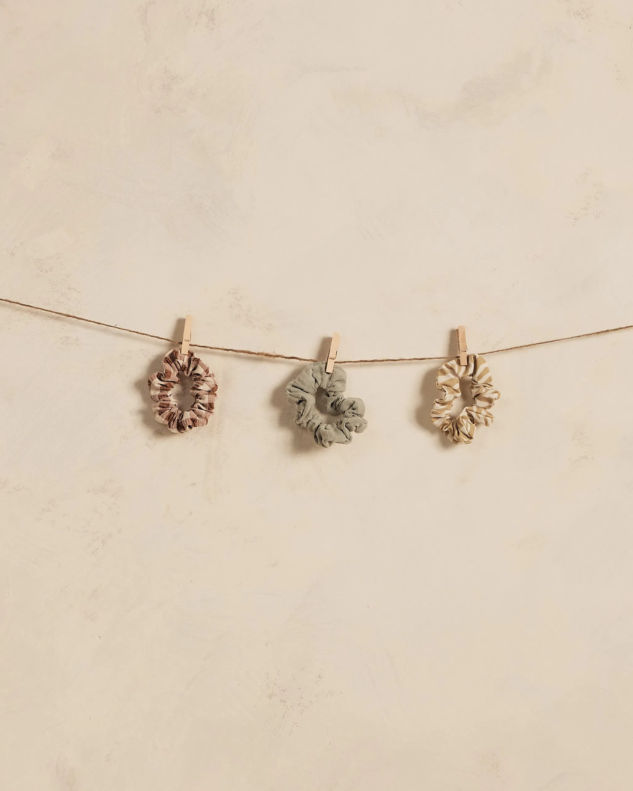The Scrunchie Set (3 Pack) by Rylee & Cru - Zebra, Laurel, Summer Plaid