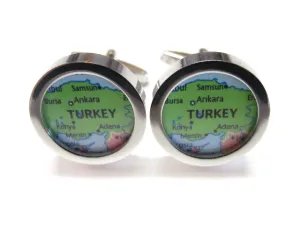 Turkey Map Cufflinks