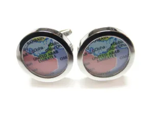 United Arab Emirates Map Cufflinks