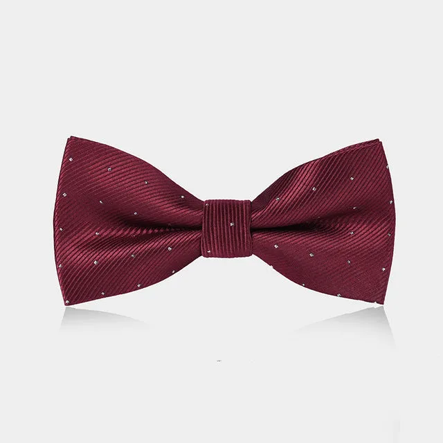 VEEKTIE 2018 New Design Bow ties for men Wedding Party Business Bowtie Butterfly Black Red Blue Cravate Formal Tuxedo Bowtie