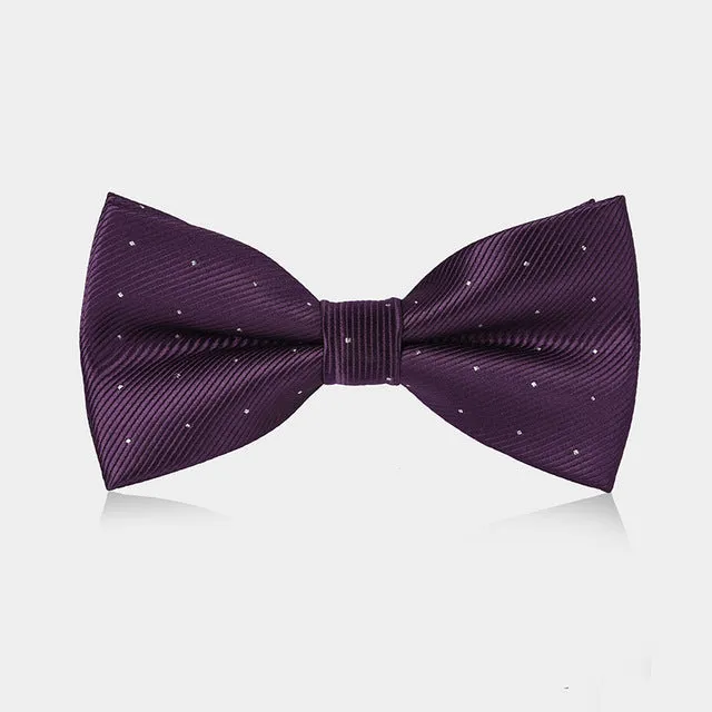 VEEKTIE 2018 New Design Bow ties for men Wedding Party Business Bowtie Butterfly Black Red Blue Cravate Formal Tuxedo Bowtie