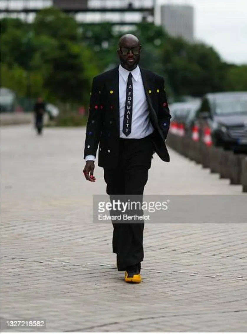Virgil Abloh Inspired "Formality" Necktie