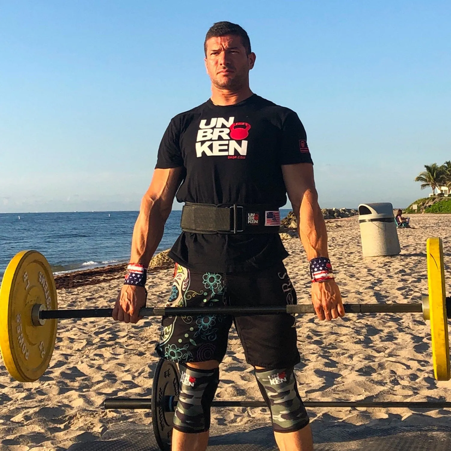 Weightlifting Nylon Belt Black