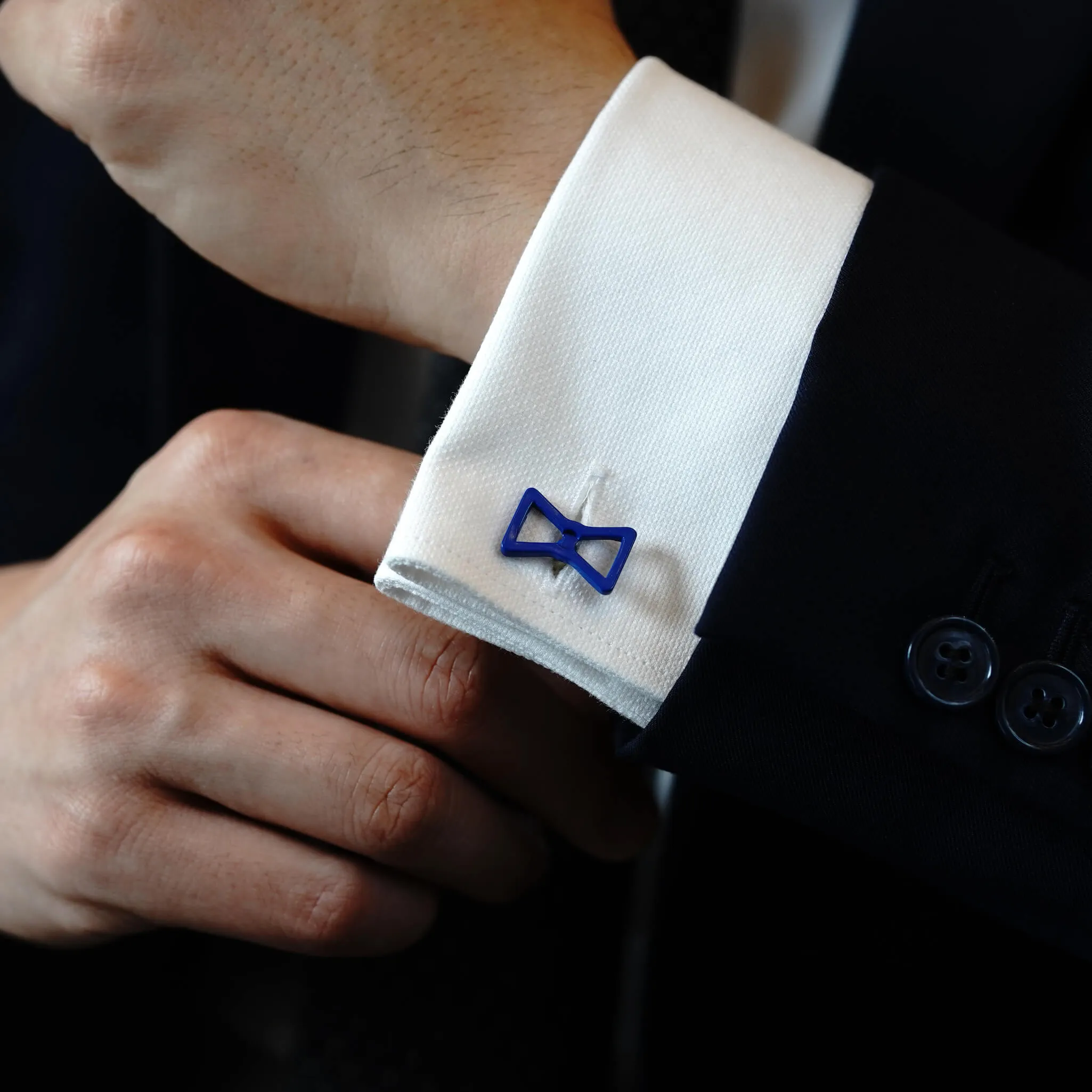 Wired Bowtie Cufflinks
