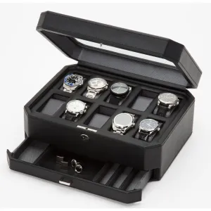 Wolf - Windsor 10-Unit Watch Box with Storage | 4586029