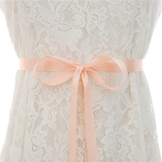 Women Rhinestones Bridal Belt Wedding Dress