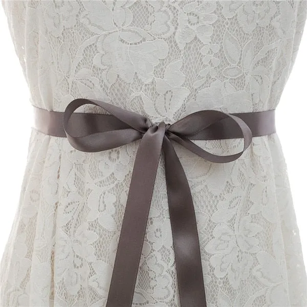 Women Rhinestones Bridal Belt Wedding Dress