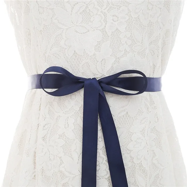 Women Rhinestones Bridal Belt Wedding Dress