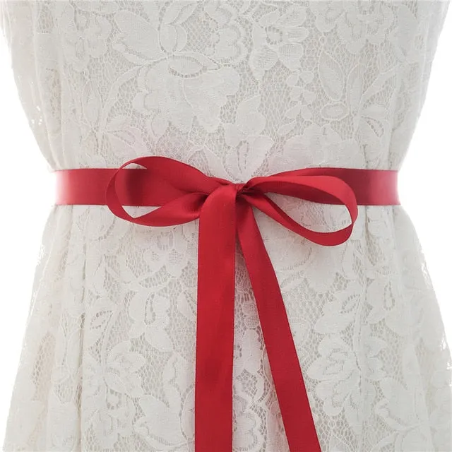 Women Rhinestones Bridal Belt Wedding Dress