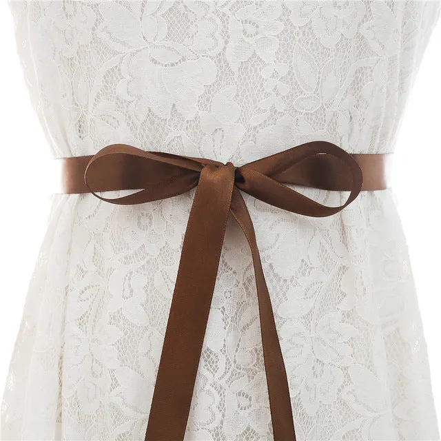 Women Rhinestones Bridal Belt Wedding Dress