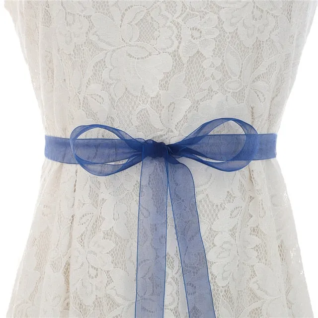 Women Rhinestones Bridal Belt Wedding Dress