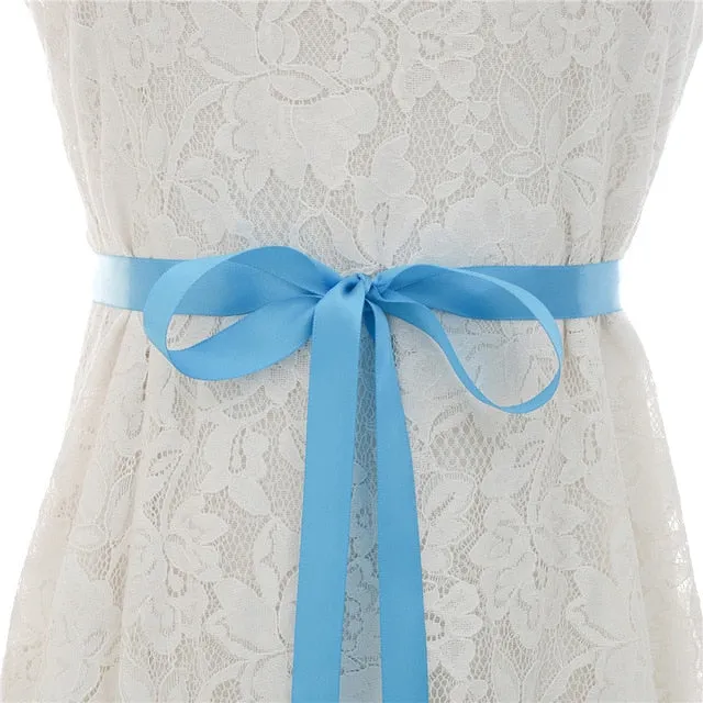Women Rhinestones Bridal Belt Wedding Dress