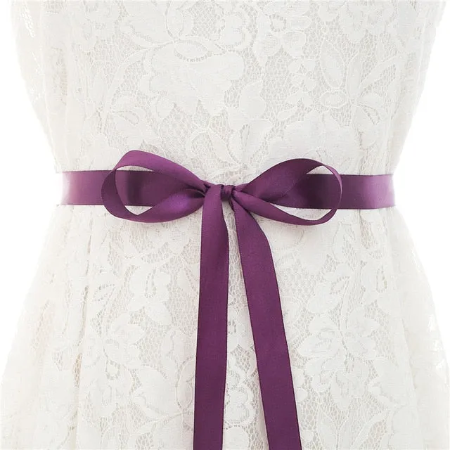 Women Rhinestones Bridal Belt Wedding Dress