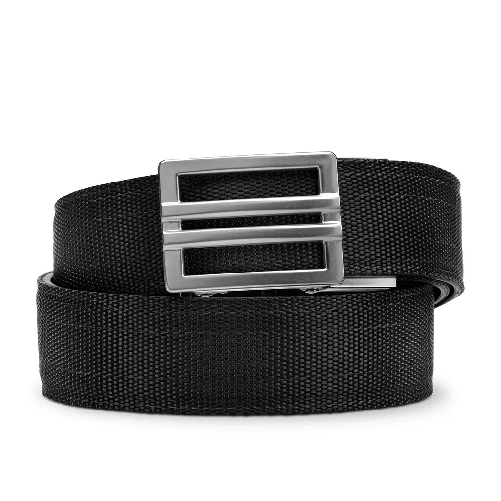 X SERIES BUCKLE  | BLACK TACTICAL NYLON GUN BELT 1.5"