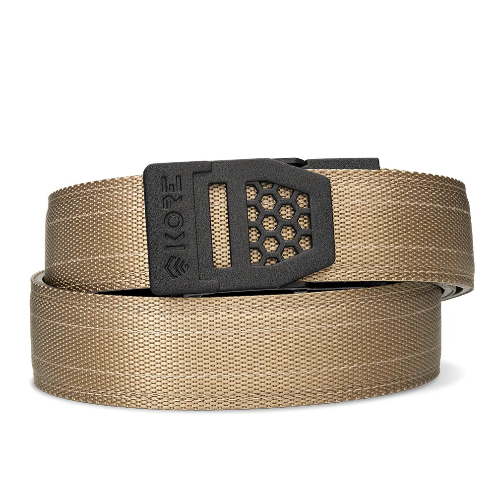 X6 BLACK BUCKLE | TACTICAL NYLON GUN BELT 1.5"